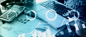 laptop and reports